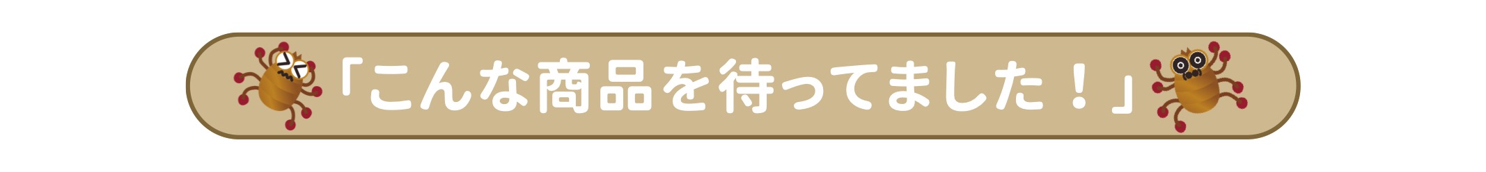 こんな商品を待ってました!